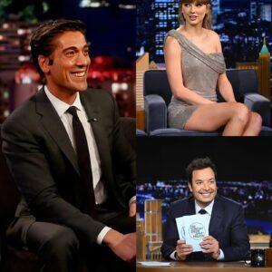 🔥 BREAKING: TV Erupts as David Muir Praises Taylor Swift’s New Album — and Reveals He’ll Join Jimmy Fallon with a Secret Guest! 🎤✨
