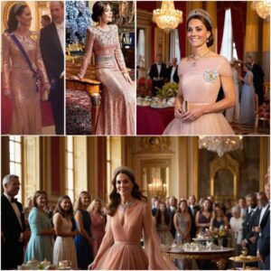 STEAL THE STAGE! Duchess Catherine just redefined royal glamour! At tea at Buckingham Palace, every eye in the room — and on the internet
