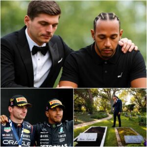 𝐁𝐑𝐄𝐀𝐊𝐈𝐍𝐆 : An emotional revelation from Max Verstappen: the F1 star shared that Hamilton once confided in him, saying that only when sitting next to Roscoe and Coco did he find peace.