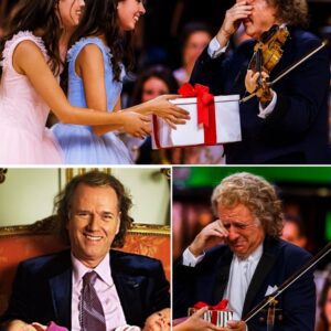 They seemed gone forever—until two women took the stage with violins and a message that shattered him. André Rieu’s 75th birthday concert was supposed to be a night of celebration