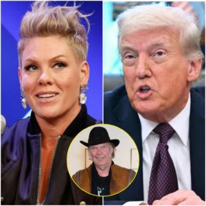 BREAKING NEWS: P!nk DEFENDS Neil Young — 45 Seconds Later, Trump ERUPTS Live on Air nn