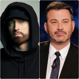 🔥 “What I talk about isn’t religion — it’s real life, it’s pain, hope, and redemption,” Eminem declared, silencing Jimmy Kimmel and the entire studio in one unforgettable moment. TT