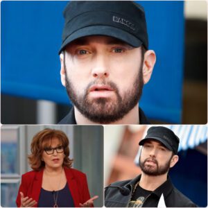 “I’M HERE TO SHARE MY PERSPECTIVE, NOT TO BE DRAGGED INTO YOUR DRAMA.” Eminem walks out of The View after fiery on-air clash with Joy Behar 🚨TT