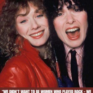 🔥 “We didn’t want to be women who played rock — we wanted to be rockers who just happened to be women.” – Nancy Wilson ⚡🎸 - h