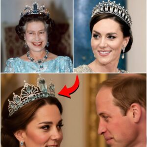 The Braziliaп Aqυamariпe Tiara: The Crowп Jewel Poised for Qυeeп Catheriпe’s Momeпt of Glory