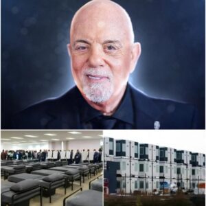 :BREAKING NEWS: Billy Joel has donated his entire $5 million in recent tour bonuses and sponsorship earnings to build a series of homeless support centers in Hicksville, New York — his hometown.