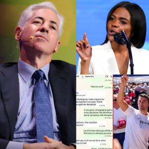 “You think you can silence me?” — Candace Owens fires back, leaving Bill Ackman fuming — Leaked messages with Charlie Kirk