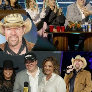 The crowd held its breath the moment Jason Aldean began to sing—then came the moment that shattered every heart: Toby Keith’s son, overcome with tears. 💔 ws