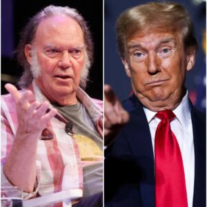 “TURN OFF THE MONEY MACHINE, JEFF.” — Neil Young’s Live Showdown with Bezos and Trump Sends Shockwaves Through Music and Politics