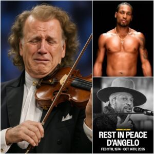 💔 “I Just Saw Him Recently — He Looked So Strong. It’s Hard to Believe He’s Gone.” André Rieu Pays Emotional Tribute to D’Angelo After the Soul Legend’s Passing at 51