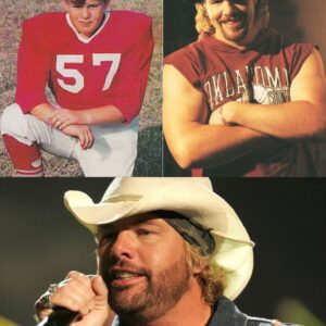 The number was 57. Long before the cowboy hat and the bright stage lights, Toby Keith wore a red football jersey on dusty Oklahoma fields. ws