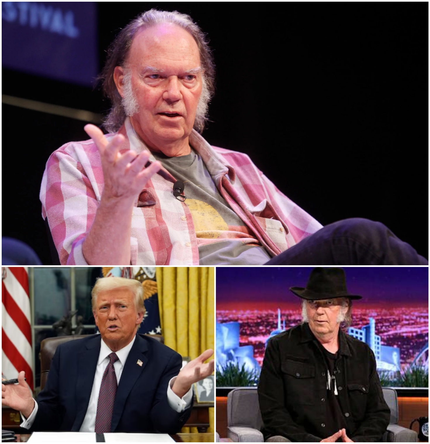 BREAKING: Neil Young to Pull All His Music Off Amazon Over Jeff Bezos’ Support for the Trump Administration — and Drops $50 Million Lawsuit on Donald Trump After Explosive On-Air Attack nn
