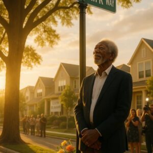 🚨BREAKING: Morgan Freeman Dedicates “Charlie Kirk Way” — and Leaves America Silent with Eight Unforgettable Words - H