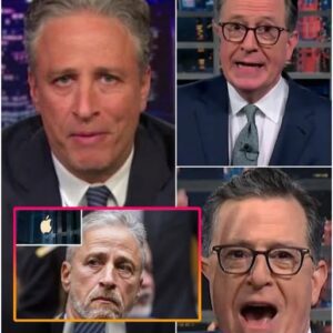 “They Tried to Silence Him… But Jon Stewart, Stephen Colbert, and a Shadow Alliance Are About to Turn Hollywood Upside Down”🔥 TT