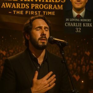 BREAKING NEWS: Josh Groban to Headline Turning Point USA’s “All-American Halftime Show” Honoring Faith, Family, and Freedom 🇺🇸✨_cz