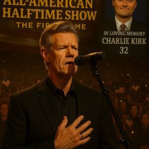 BREAKING NEWS: Randy Travis to Headline Turning Point USA’s “All-American Halftime Show” Honoring Faith, Family, and Freedom 🇺🇸✨_cz