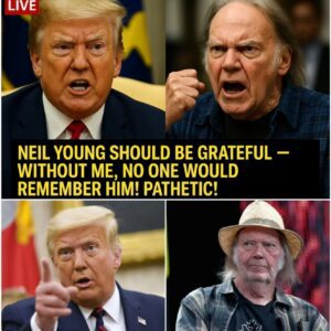 BREAKING: Neil Young to Pull All Music from Amazon Over Jeff Bezos’ Support for Trump — 42 Seconds Later, Trump Explodes on Truth Social