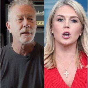 BREAKING: James Hetfield Hits Karoline Leavitt with $50 Million Lawsuit After Shocking Live Ambush! nn