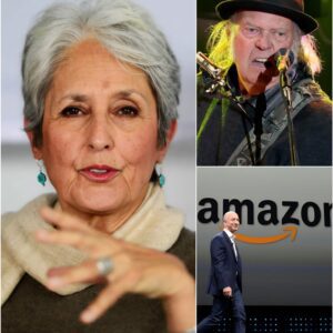 “WE WILL NOT BE SILENT” Joan Baez Unleashes Fury on Jeff Bezos — Shockwaves Hit the Music Industry