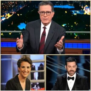 MADDOW, COLBERT, AND KIMMEL JUST WALKED AWAY FROM THE SYSTEM — AND BUILT A NEWSROOM THAT HAS NETWORKS SHAKING - SUN