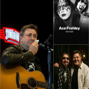SAD NEWS: Vince Gill Remembers Her Quiet Friendship With Ace Frehley — The Final Acts of Kindness That Moved the World to Tears_cz