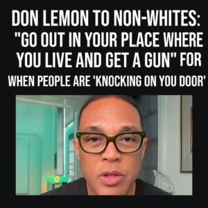 DON LEMON: "Black people, brown people of all stripes. Whether you're an Indian American or a Mexican American or whoever you are