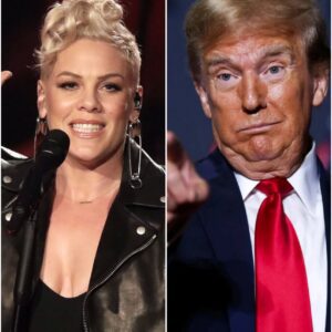P!nk’s Thunderous Stand: Pulling Music from Amazon Sparks Clash with Bezos and Trump nh