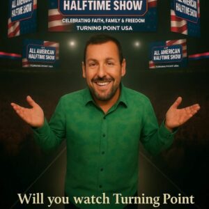 🔥 BREAKING: Adam Sandler Joins “The All-American Halftime Show” — A Performance That Could Redefine Super Bowl History! 🇺🇸✨