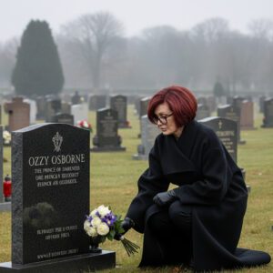 THE MESSAGE FROM THE GRAVE: SHARON OSBOURNE READS OZZYโS FINAL WORDS ON FREEDOM Early this morning, under a pale London sky