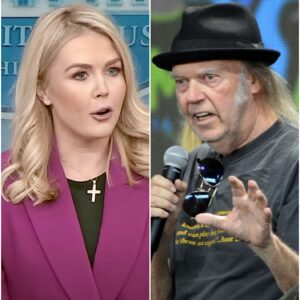 BREAKING: SHOCK LIVE! NEIL YOUNG ATTACKS Karoline Leavitt — AND GETS DESTROYED ON AIR IN FRONT OF MILLIONS! nn