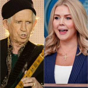 Keith Richards Sparks Firestorm With Viral Karoline Leavitt Impression — “Comedy or Crossing the Line?”_cz