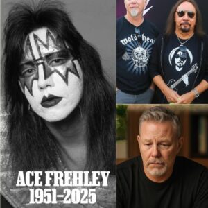 🔥 BREAKING NEWS: James Hetfield Breaks Down in Tears After Revealing His Final Moments With KISS Legend Ace Frehley — A Heart-Shattering Tribute That Has Left Millions Mourning Worldwide 💔 🔥 nn