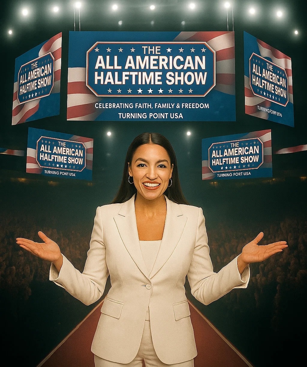 🔥 BREAKING: AOC to Join ‘The All-American Halftime Show’ — A Surprise Move Backed by Erika Kirk That Turns Rivalry into Reconciliation and Could Heal America’s Deepest Divides! 472