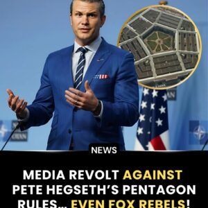 BREAKING NEWS: MEDIA REVOLT AGAINST PETE HEGSETH’S PENTAGON RULES… EVEN FOX REBELS!
