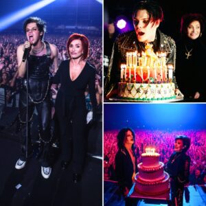 YUNGBLUD just blew up Detroit with a surprise birthday for Sharon Osbourne! In the middle of the night, he shouted, “Everybody, happy birthday Sharon — the queen of rock ’n’ roll!”