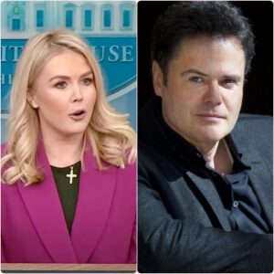 โYOU THINK IโM DONE? THINK AGAIN!โ โ Donny Osmond Hits Karoline Leavitt with a $50 Million Lawsuit After Shocking Live Ambush!๐ฅ TT