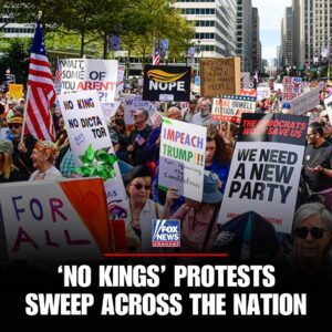 BREAKING NEWS : The "No Kings Day" protest movement is spreading across major cities
