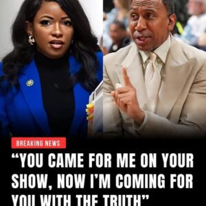 “You Came for Me on Your Show, Now I’m Coming for You with the Truth” – Jasmine Crockett’s Bold Response to Stephen A. Smith Sends Shockwaves Across Social Media nn