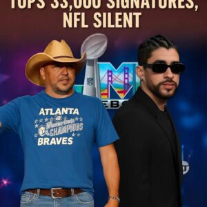 Over 33,000 fans want real country at the Super Bowl, but the NFL stays quiet. The message is clear — America wants Aldean, not flash. Check out the petition here: