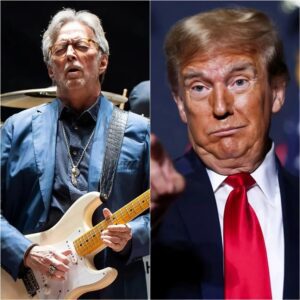 “TURN OFF THE MONEY MACHINE, JEFF.” — Eric Clapton’s Live Showdown with Bezos and Trump Sends Shockwaves Through Music and Politics