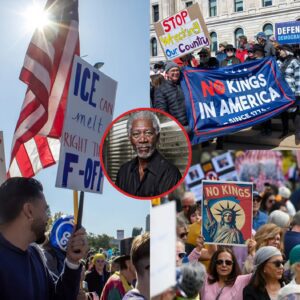 BREAKING NEWS: Morgan Freeman’s Three-Sentence Post Sends America Into Frenzy Amid “No Kings Day” Protests - H