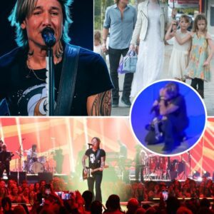 EVEN THE STRONGEST MEN FALL TO THEIR KNEES. Watch: Keith Urban Was Literally Brought To His Knees During An Emotional Moment At His Nashville Show — A Scene That Left The Entire Arena In Stunned Silence. nh