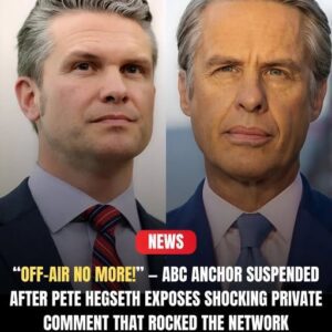 BREAKING: ABC NEWS ANCHOR SUSPENDED AFTER PETE HEGSETH EXPOSES PRIVATE COMMENT — NETWORK IN CRISIS AS “HOT MIC” SCANDAL ROCKS THE INDUSTRY...