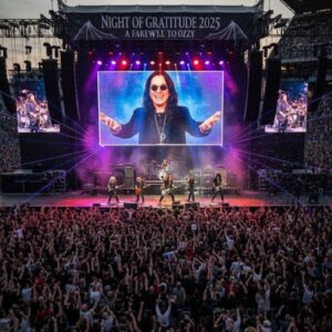 A NIGHT OF GRATITUDE: THE LEGENDS UNITE FOR OZZY The rock world is holding its breath. For the first time in over a decade, Aerosmith is preparing to share brand-new music nh