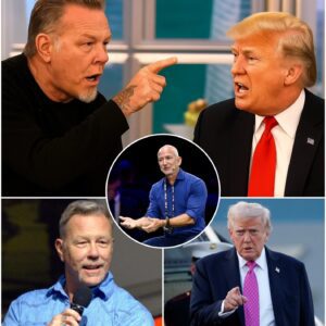 “Wake up, Jeff.” — James Hetfield suddenly announced that he would remove all of his music from Amazon, criticizing Jeff Bezos’ relationship with Trump. nn