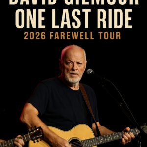 🚨 BREAKING NEWS 🚨 David Gilmour Announces 2026 Farewell Tour: “One Last Ride” 🎸 A1