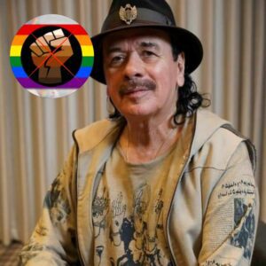 Just moments ago in the United States — Carlos Santana, legendary guitarist and spiritual artist