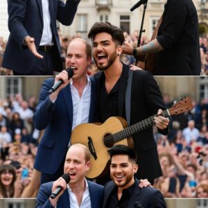 👑 The Night the World Held Its Breath: Prince William and Adam Lambert’s Unannounced Duet at Windsor Castle-nh
