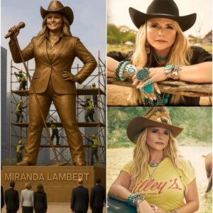 Wow! The President of the European Country Music Federation has launched a campaign to build a statue of Miranda Lambert as a great tribute to the number one female country icon in the world.