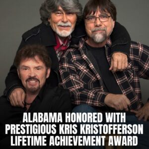 THE LEGENDS RETURN HOME: ALABAMA RECEIVES THE KRIS KRISTOFFERSON LIFETIME ACHIEVEMENT AWARD — A TRIBUTE THAT BROUGHT THE ENTIRE COUNTRY MUSIC WORLD TO ITS FEET- heleп